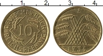 Продать Монеты Третий Рейх 10 пфеннигов 1936 Латунь