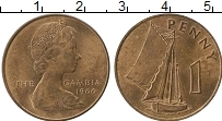 Продать Монеты Гамбия 1 пенни 1966 Медь