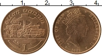 Продать Монеты Остров Мэн 1 пенни 1995 Медь