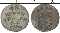 Продать Монеты Саксен-Веймар-Эйзенах 1/48 талера 1804 Серебро