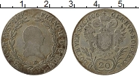 Продать Монеты Австрия 20 крейцеров 1805 Серебро