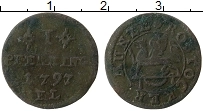 Продать Монеты Росток 1 пфенниг 1794 Медь