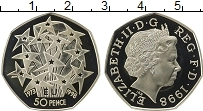 Продать Монеты Великобритания 50 пенсов 1998 Серебро