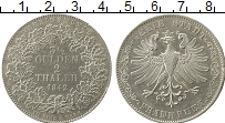 Продать Монеты Франкфурт 2 талера 1843 Серебро