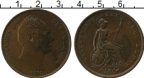 Продать Монеты Великобритания 1 фартинг 1831 Медь