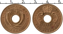 Продать Монеты Восточная Африка 5 центов 1963 Бронза