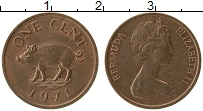 Продать Монеты Бермудские острова 1 цент 1971 Бронза