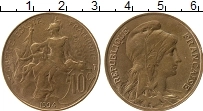 Продать Монеты Франция 10 сантим 1901 Бронза
