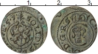 Продать Монеты Рига 1 солид 1653 Серебро