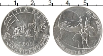 Продать Монеты Ватикан 500 лир 1992 Серебро