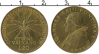 Продать Монеты Ватикан 20 лир 1962 Латунь