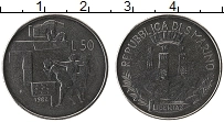 Продать Монеты Сан-Марино 50 лир 1982 Медно-никель