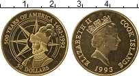 Продать Монеты Острова Кука 50 долларов 1993 Золото
