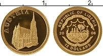 Продать Монеты Либерия 12 долларов 2008 Золото