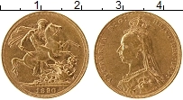 Продать Монеты Великобритания 1 соверен 1890 Золото