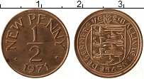 Продать Монеты Гернси 1/2 пенни 1971 Бронза