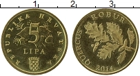 Продать Монеты Хорватия 5 лип 2000 Латунь