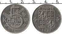 Продать Монеты Чехословакия 5 крон 1991 Медно-никель