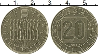 Продать Монеты Австрия 20 шиллингов 1993 Бронза