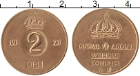 Продать Монеты Швеция 2 эре 1970 Бронза