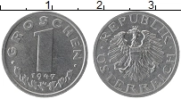 Продать Монеты Австрия 1 грош 1947 Цинк