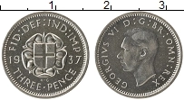 Продать Монеты Великобритания 3 пенса 1937 Серебро