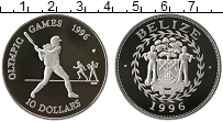 Продать Монеты Белиз 10 долларов 1996 Серебро