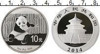 Продать Монеты Китай 10 юаней 2014 Серебро