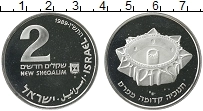 Продать Монеты Израиль 2 шекеля 1989 Серебро