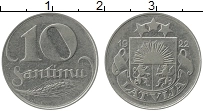 Продать Монеты Латвия 10 сантим 1922 Медно-никель