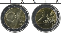 Продать Монеты Финляндия 2 евро 2014 Биметалл