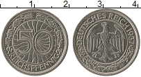 Продать Монеты Третий Рейх 50 пфеннигов 1935 Медно-никель