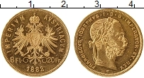 Продать Монеты Австрия 10 марок 1882 Золото