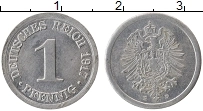 Продать Монеты Германия 1 пфенниг 1917 Алюминий