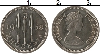 Продать Монеты Родезия 3 пенса 1968 Медно-никель