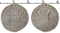 Продать Монеты Брауншвайг-Люнебург 4 марьенгрош 1708 Серебро