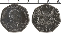 Продать Монеты Кения 5 шиллингов 1994 Медно-никель