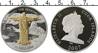 Продать Монеты Острова Кука 10 долларов 2007 Серебро