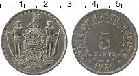 Продать Монеты Борнео 5 центов 1938 Медно-никель