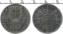 Продать Монеты Португалия 20 эскудо 1999 Медно-никель