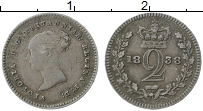 Продать Монеты Великобритания 2 пенса 1852 Серебро