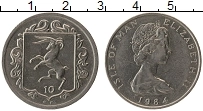 Продать Монеты Остров Мэн 10 пенсов 1984 Медно-никель