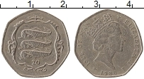Продать Монеты Остров Мэн 20 пенсов 1987 Медно-никель