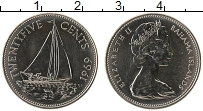 Продать Монеты Багамские острова 25 центов 1970 Медно-никель
