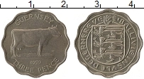 Продать Монеты Гернси 3 пенса 1959 Медно-никель