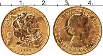 Продать Монеты Великобритания 1 соверен 1963 Золото