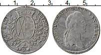 Продать Монеты Саксония 1/3 талера 1782 Серебро