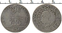Продать Монеты Бранденбург-Ансбах 20 крейцеров 1763 Серебро