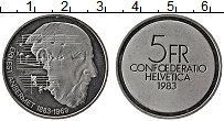 Продать Монеты Швейцария 5 франков 1983 Медно-никель