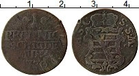 Продать Монеты Саксен-Кобург-Саалфелд 1 пфенниг 1770 Медь